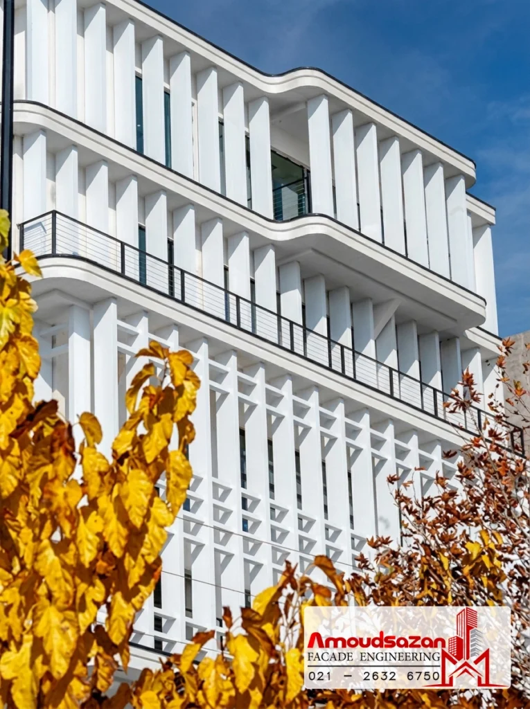 اجرای نمای کامپوزیت پردیس