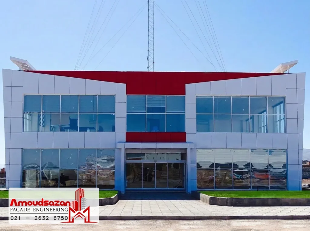 نمای کارخانه مزمز