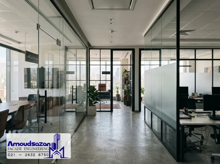 پارتیشن شیشه ای